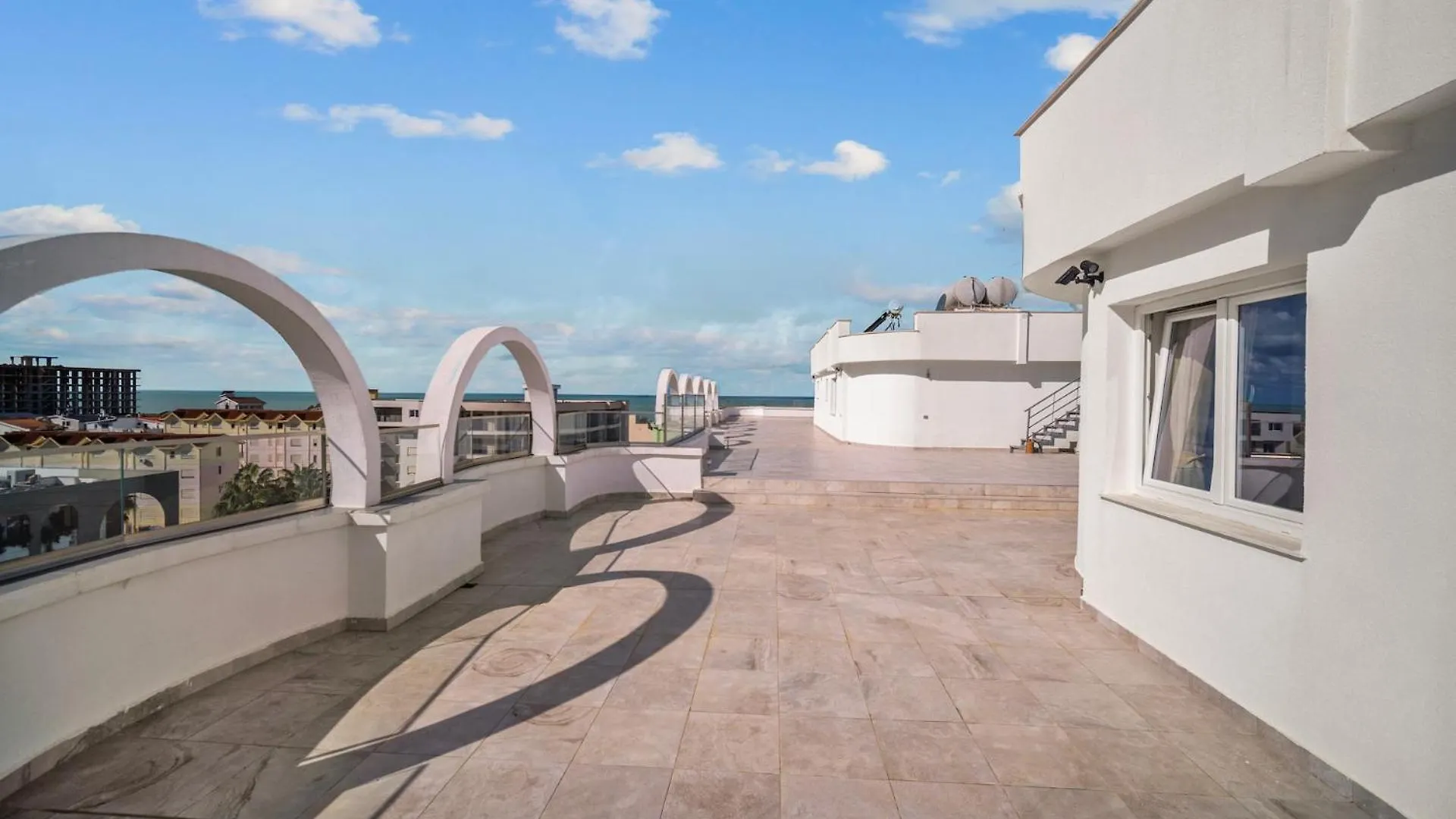 Apartment Ferienwohnung Penthouse With Sea View In Durres - Amazing Terrace Of 400M2 With Panoramic View Golem